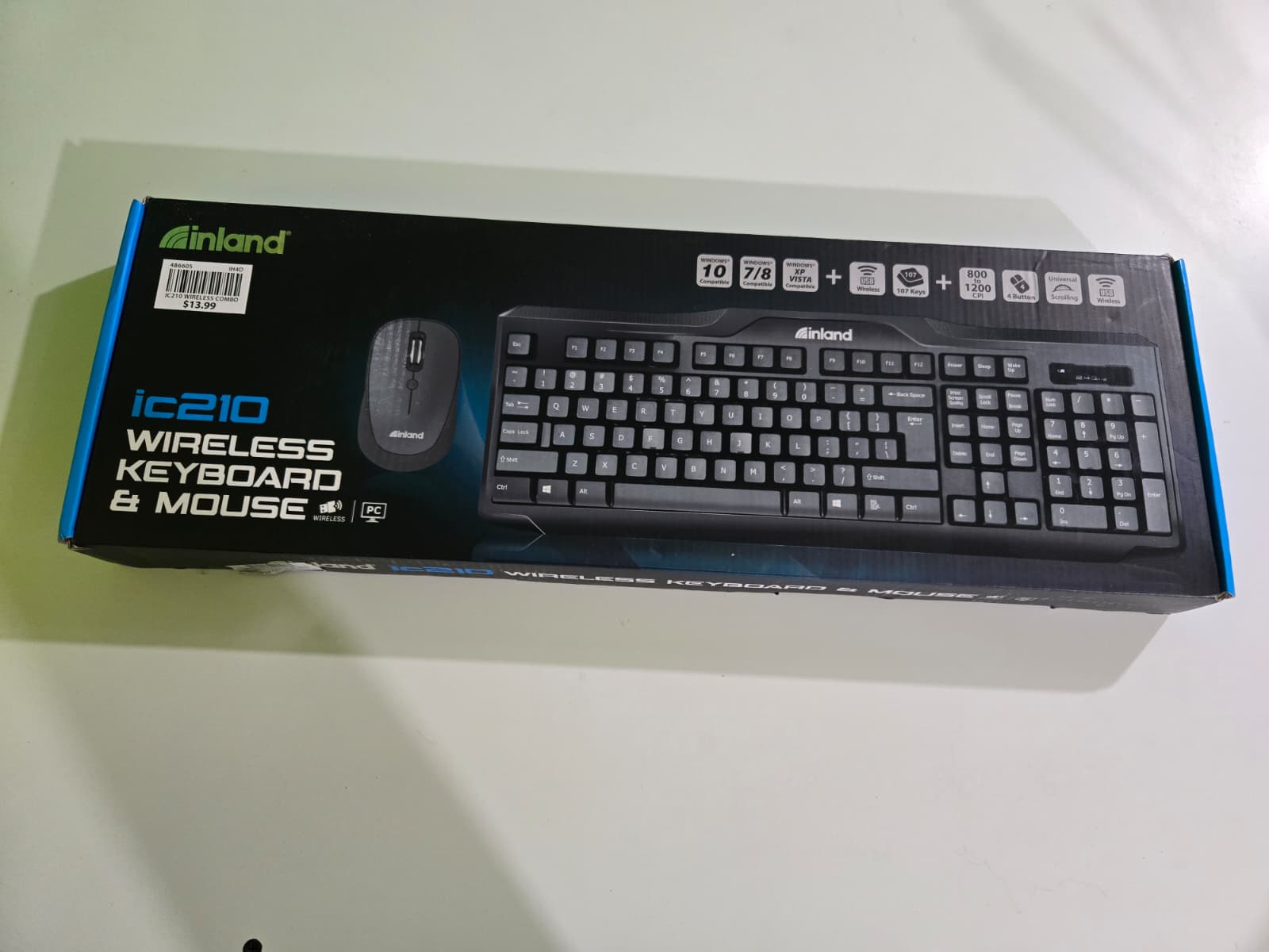 Wireless Keyboard & Mouse Combo